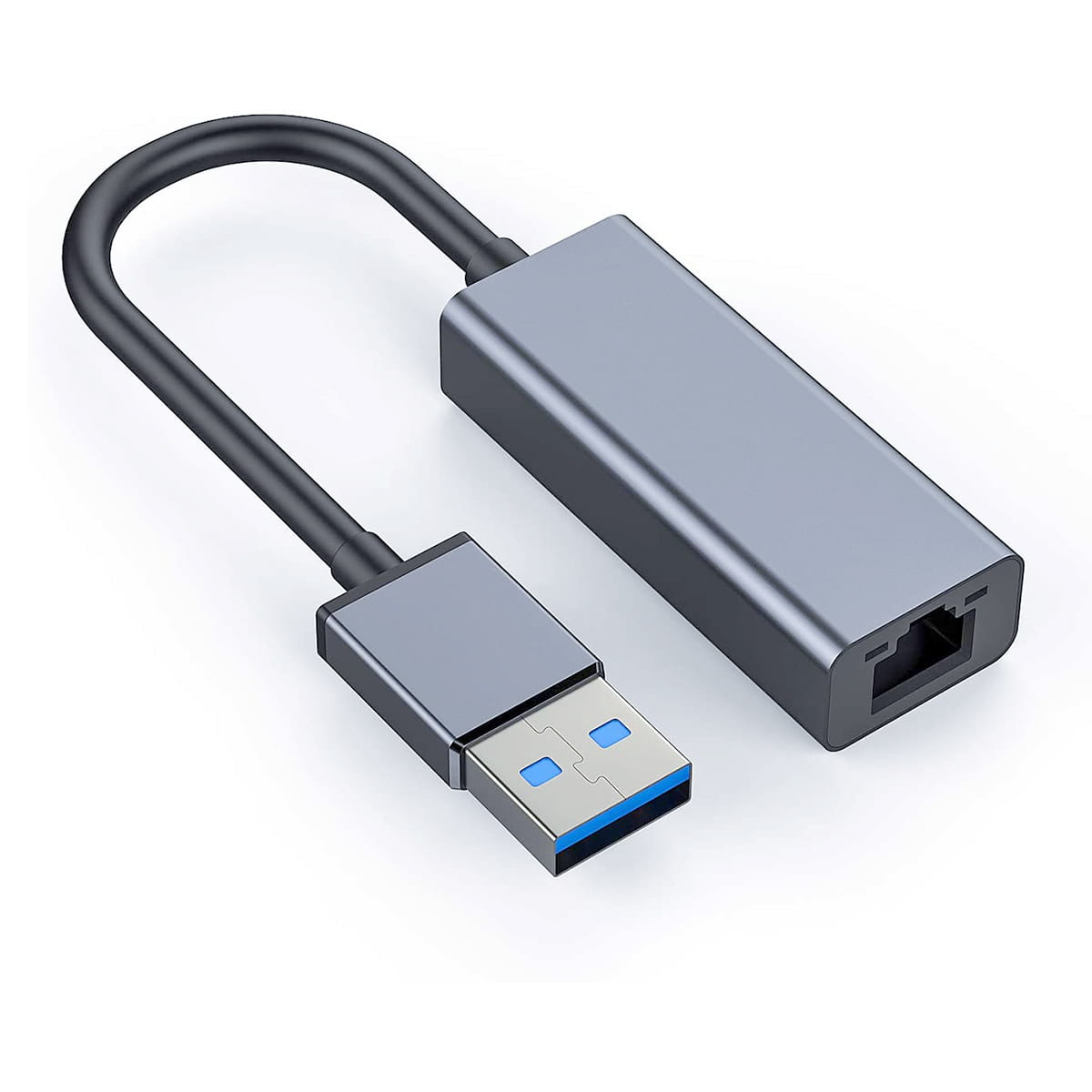 Adapter USB na gniazdo RJ45 1000 Mbp LED SPU-A02 swiatkabli.pl ...