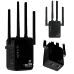 Wzmacniacz sygnału WIFI REPEATER LAN 300Mbps 4 anteny 2dBi 2.4Ghz + RJ45