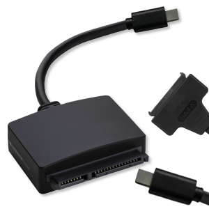 Adapter USB-C Dysku SATA 2,5" Przejściówka do dysków Type C konwerter HDD
