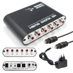 Konwerter Dekoder Optyczny TOSLINK Audio dźwięku DTS/AC3 na 5.1 + kabel