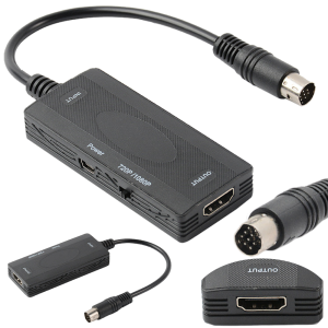 Adapter z Sega Saturn SS na HDMI kabel z wtykiem do konsoli SEGA konwerter