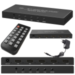 HDMI 4x1 Multi-Viewer Switch rozgałęźnik jeden ekran z 4 kamer quadviewer