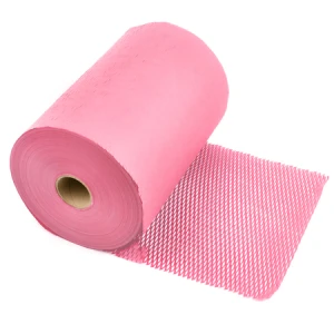 Papier nacinany plaster miodu różowy 30cm 100m