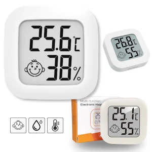 Mini termometr Cyfrowy Higrometr Elektroniczny Pokojowy monitor temperatury