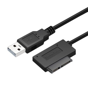 Kabel Adapter USB 2.0  Slimline Slim SATA 7+6 13PIN Przejściówka