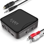 Transmiter Bluetooth 5.0 Odbiornik Nadajnik Audio JACK 3,5 AUX RCA RX / TX