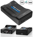 Konwerter obrazu i dźwięku z HDMI na SCART / EURO