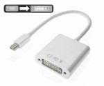 Adapter miniDP DISPLAYPORT na DVI MacBook HQ konwerter przejściówka kabel