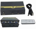 Switch / przełącznik obrazu z 2 wejść VGA na 1 wyjście VGA + pilot