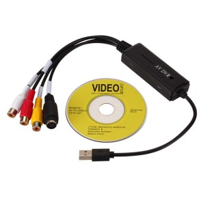 GRABBER USB z AV Chinch S-Video DVR nagrywanie przechwytywanie obrazu USB
