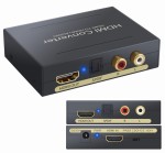 Konwerter / separator z HDMI na HDMI + audio TOSLINK SPDIF