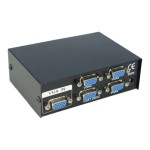 SPLITTER VGA klonowanie obrazu 1x4 - 250MHz rozgałęziacz wideo komputera