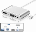 Przejściówka LIGHTNING na HDMI / VGA + jack 3,5mm pod TV
