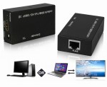 Przedłużacz EXTENDER HDMI + sygnał pilota IR 60m RJ45