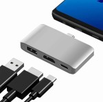 HUB Multiport USB-C 3.1 na USB-C / HDMI 4k  / USB 3.0 Adapter Konwerter
