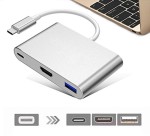 Adapter HUB USB-C na HDMI / USB 3.0 / USB-C Stacja dokująca Multiport typ c