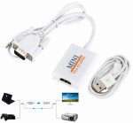 Konwerter obrazu z VGA + audio jack 3,5mm do HDMI