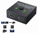 Splitter Switch w jednym HDMI 4Kx2K 1x2 2x1 Bi-Direction dwukierunkowy