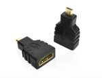 HDMI A na micro HDMI D męski PRZEJŚCIÓWKA ADAPTER KONWERTER