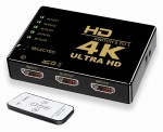 Przełącznik Switch HDMI 5x1 + pilot IR ROZGAŁĘŹNIK switcher obrazu 5 portów