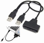 Adapter USB 2.0 do dysków 2,5" 3,5" SATA kabel przejściówka dysku ssd
