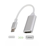 Przejściówka Adapter z USB 3.1 typ C na HDMI 4K kabel CZARNY